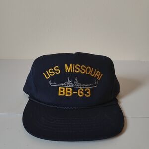 US NAVY USS Missouri hat